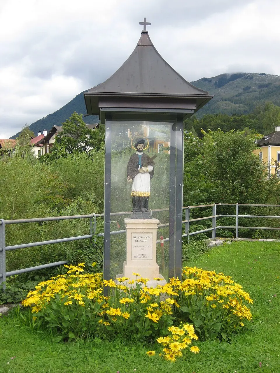 Figurenbildstock hl. Johannes Nepomuk