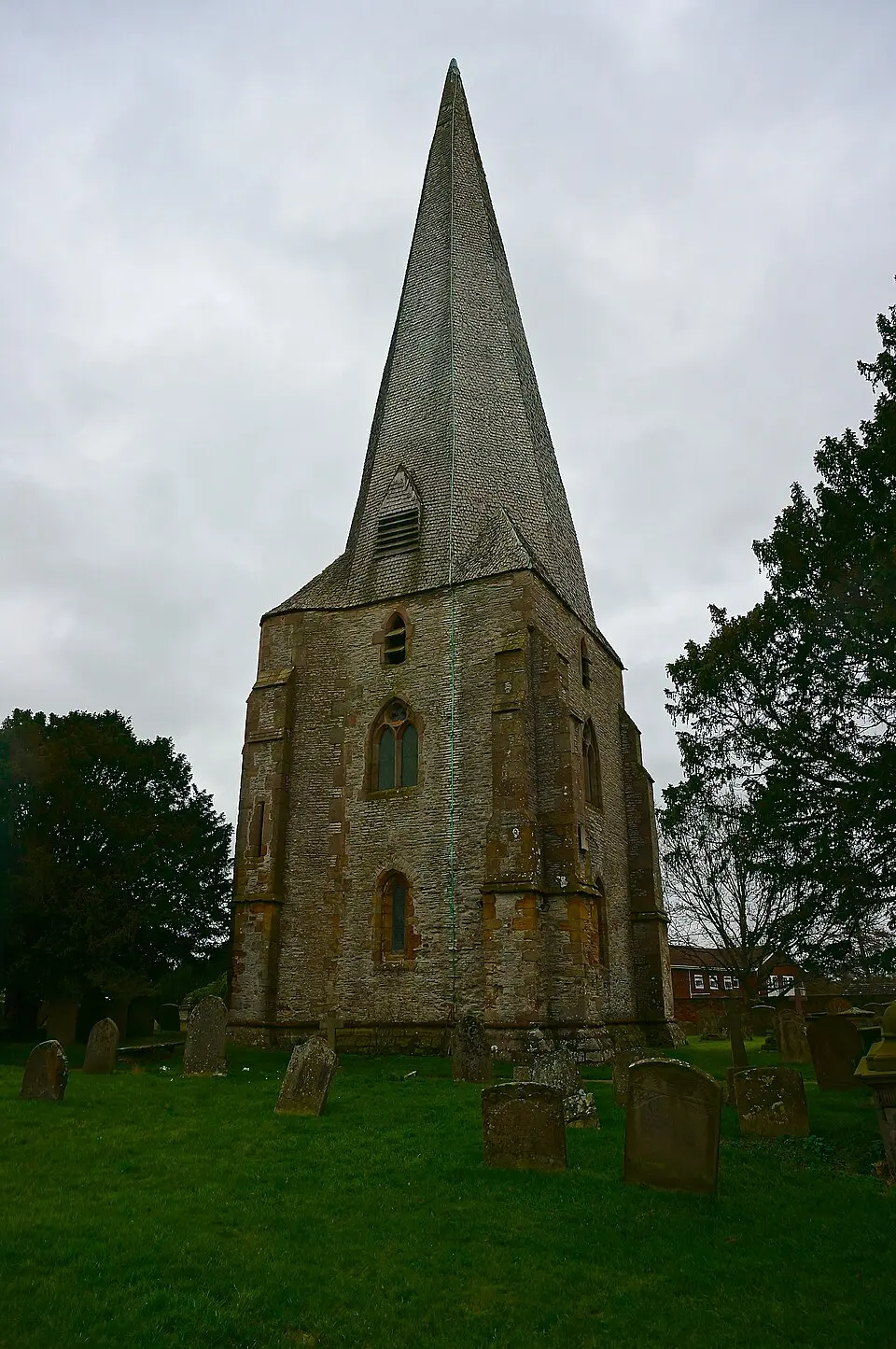 Tower And Spire, Church Of St Peter And St Paul