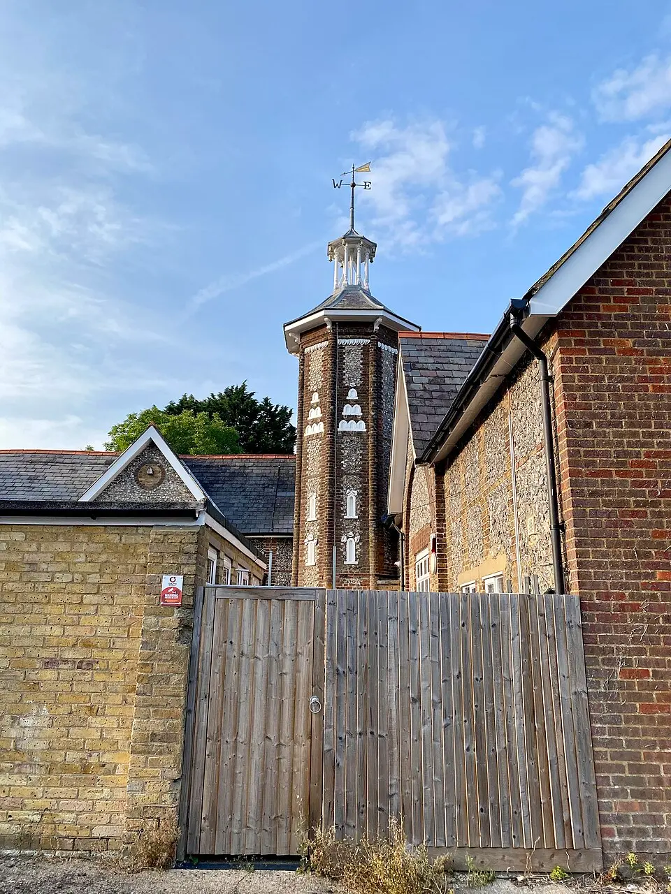 Tower In Former Stableyard Of Chaulden House