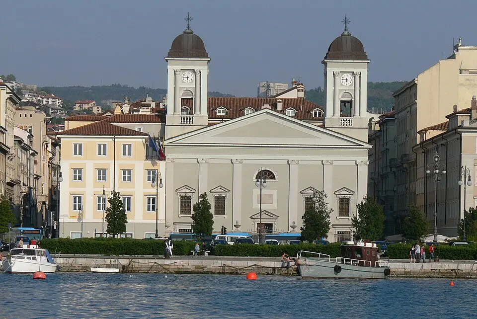 Image: Wolfgang Sauber · CC BY-SA 3.0 église Saint-Nicolas-et-de-la-Sainte-Trinité de Trieste