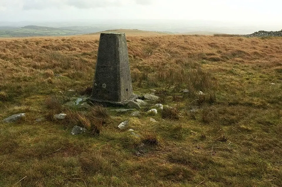 One of three cairns on Three Barrows, Ugborough Moor