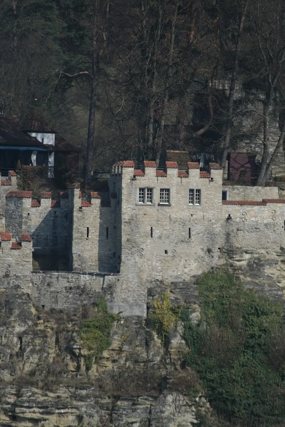 Image: Badener · CC BY-SA 3.0 Trostburg, medieval castle ruin