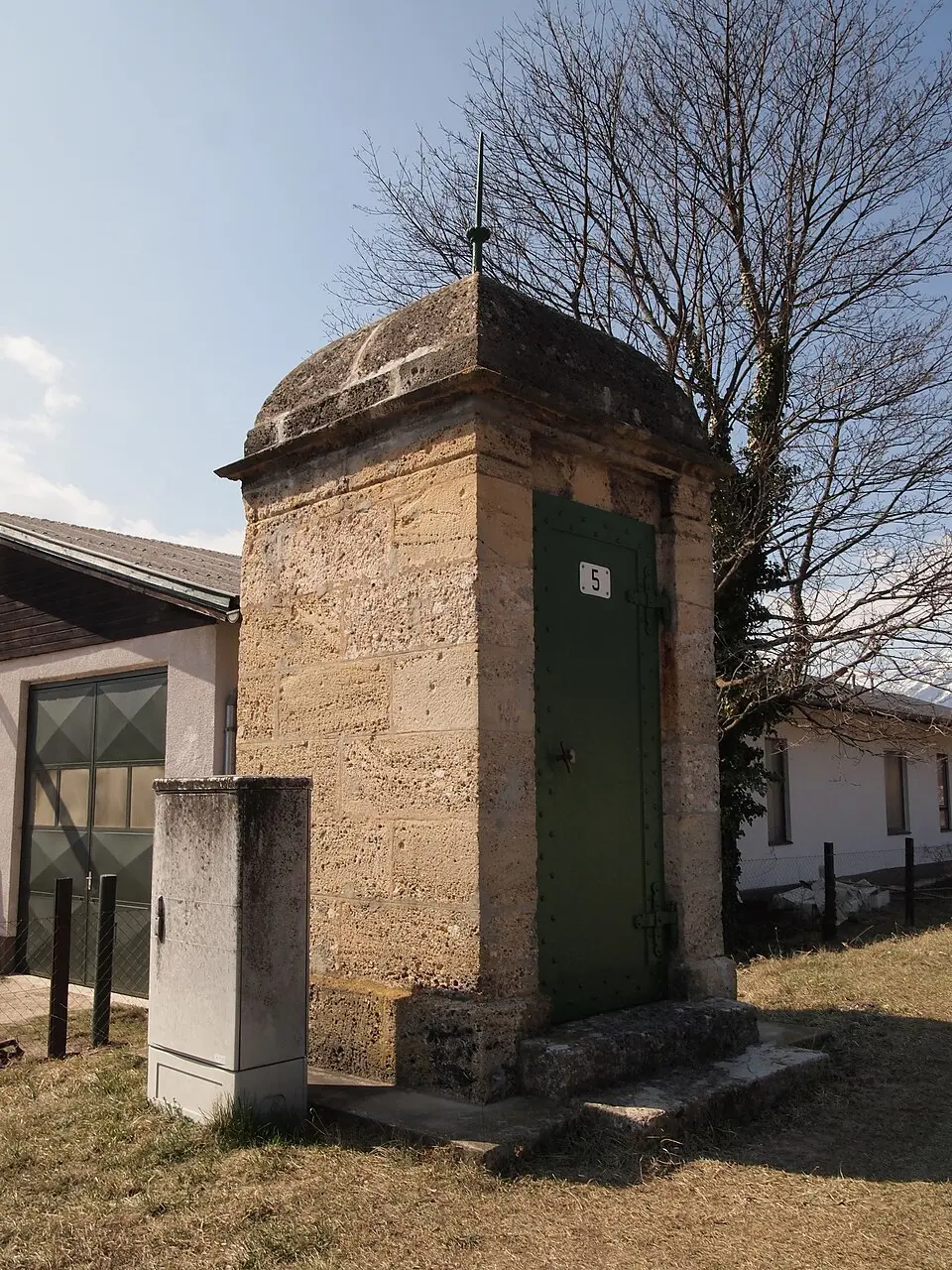 Einstiegshäuschen der 1. Wiener Hochquellwasserleitung