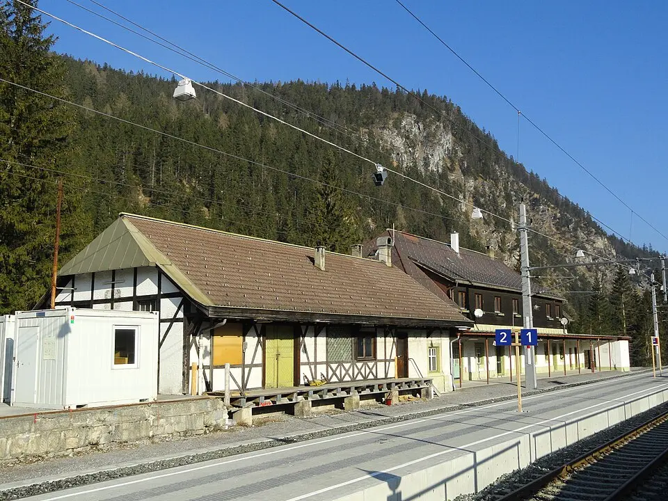 Station building Ehrwald Zugspitzbahn