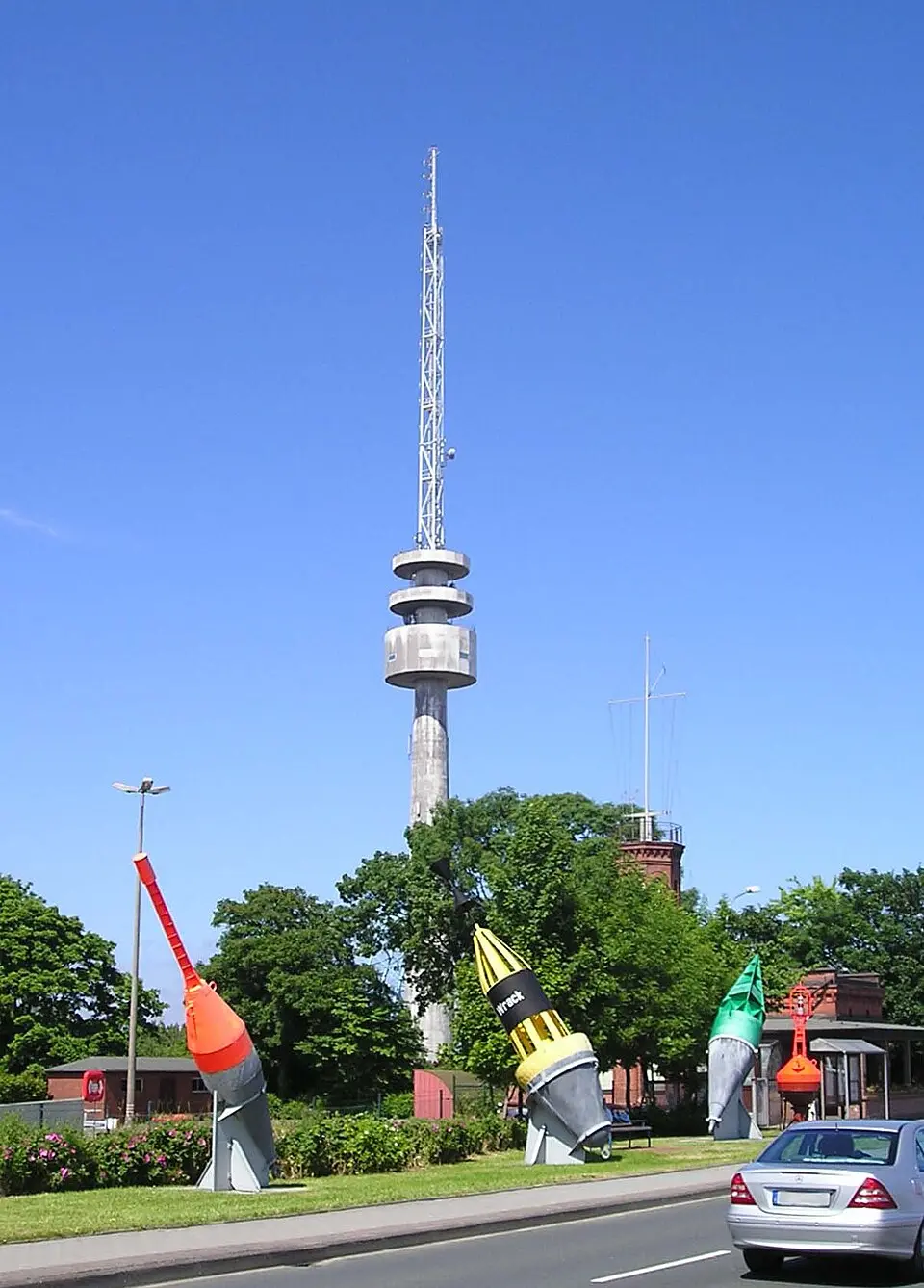 Antennenturm des Wasser- und Schifffahrtsamts Wilhelmshaven