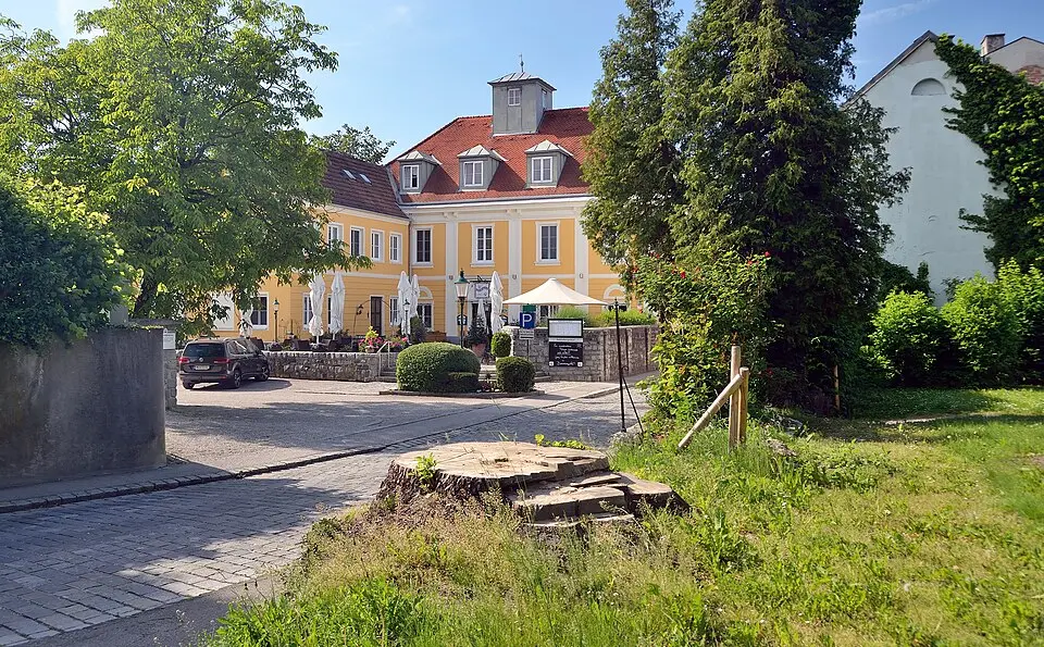 Ehem. Babenbergerhof, Gasthaus Zum weißen Lamm