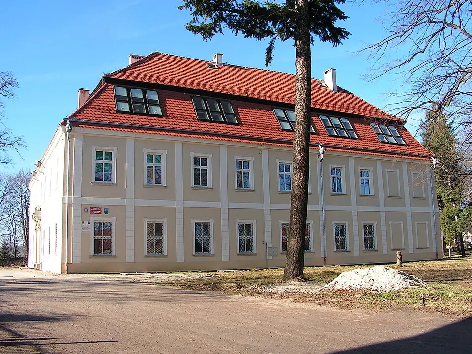 Pałac, obecnie Szkoła Podstawowa im. Jana Pawła II