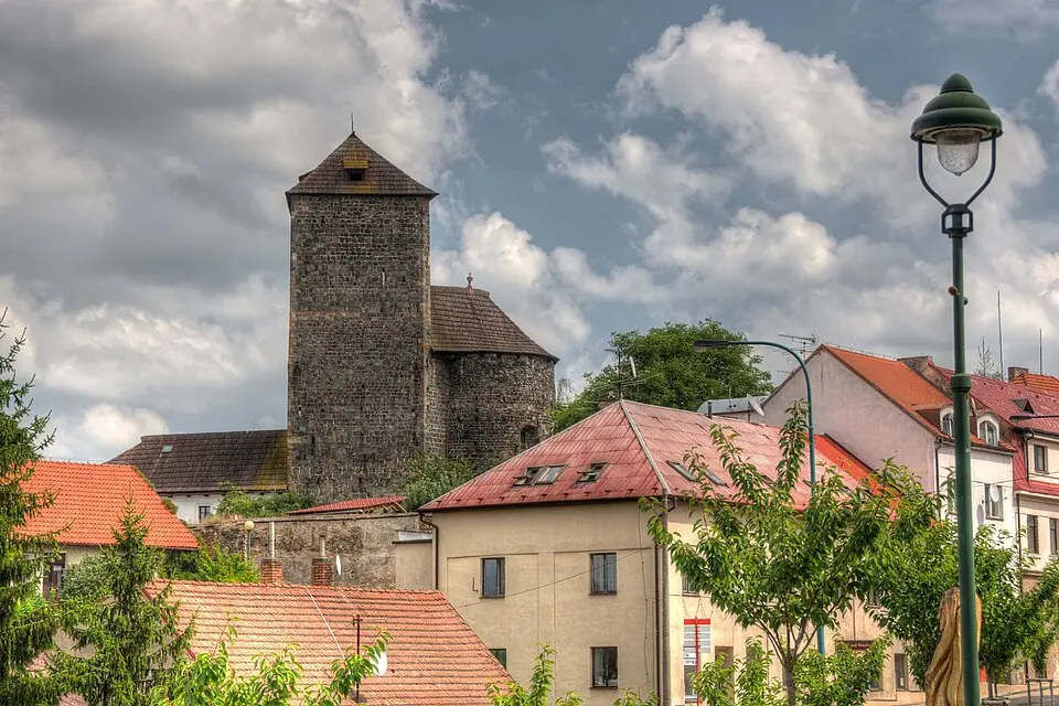 hrad Týnec nad Sázavou