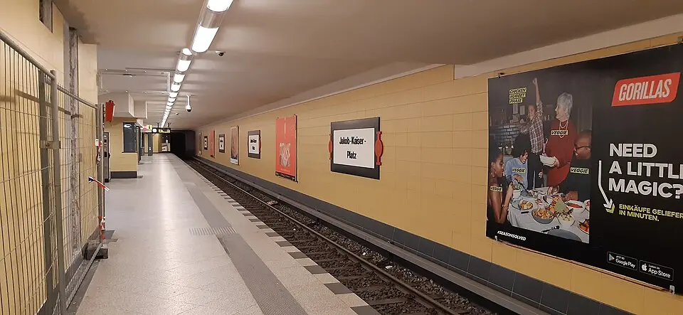 U-Bahnhof Jakob-Kaiser-Platz