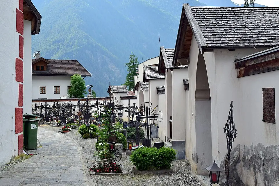 Friedhof mit Friedhofskapelle