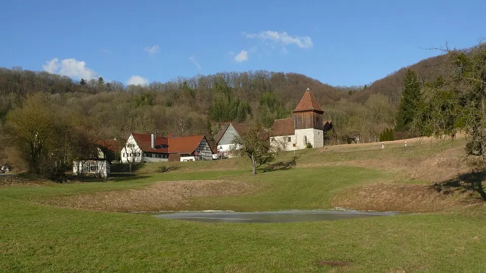 Image: BerndH · CC BY-SA 3.0 Wasserburg Unterscheffach