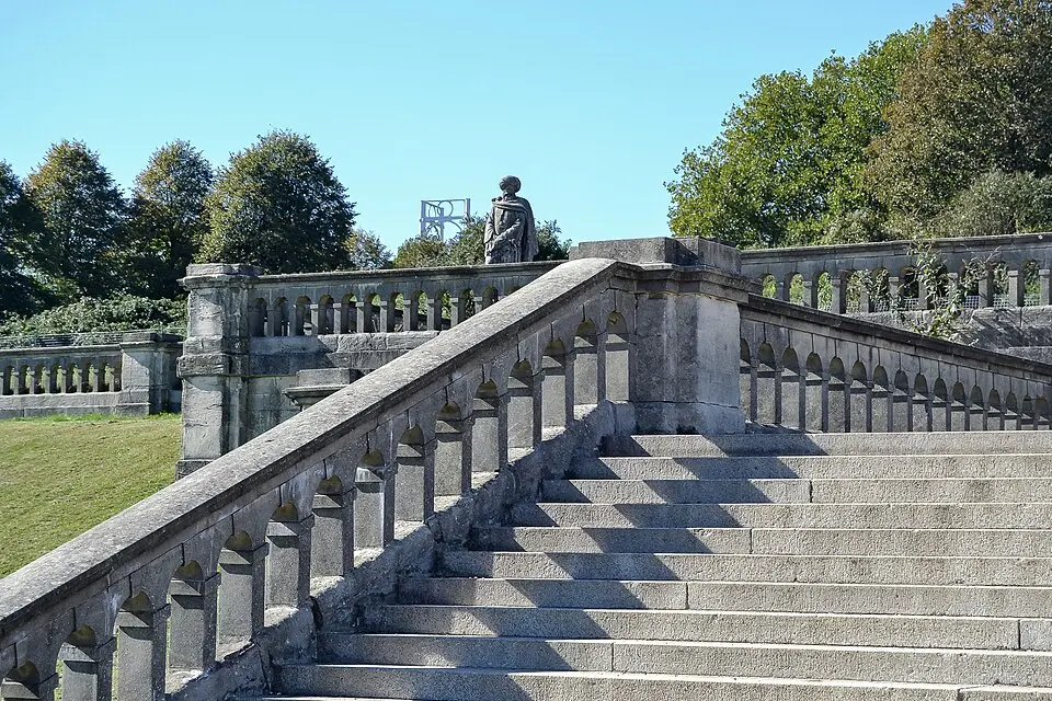 The Upper And Lower Terrace Of The Crystal Palace Gardens