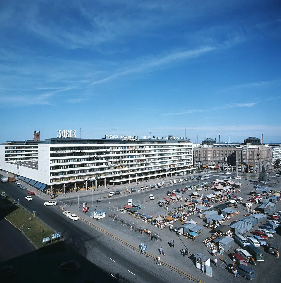 Vaasa market square