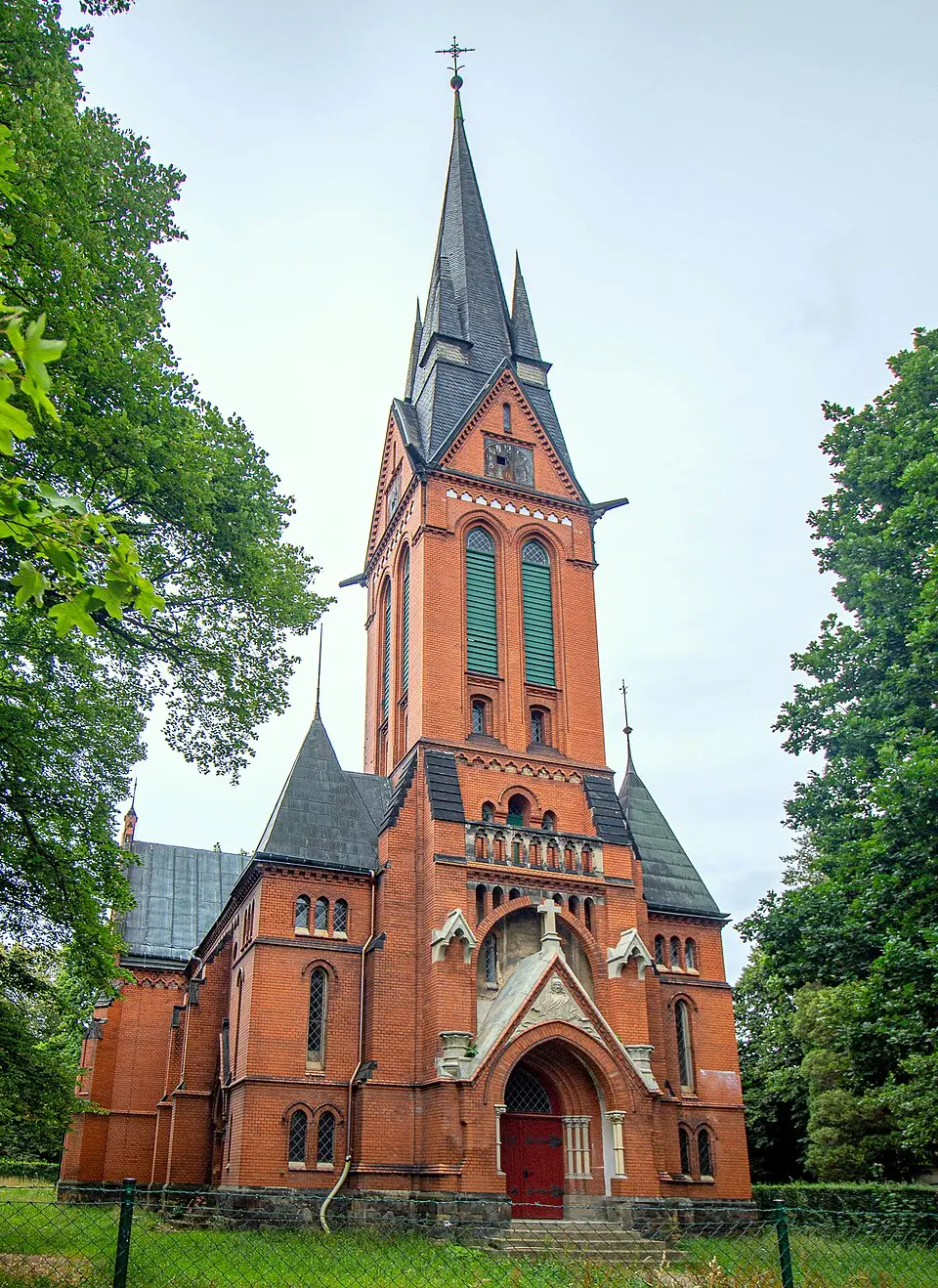 Červený kostel ve Varnsdorfu