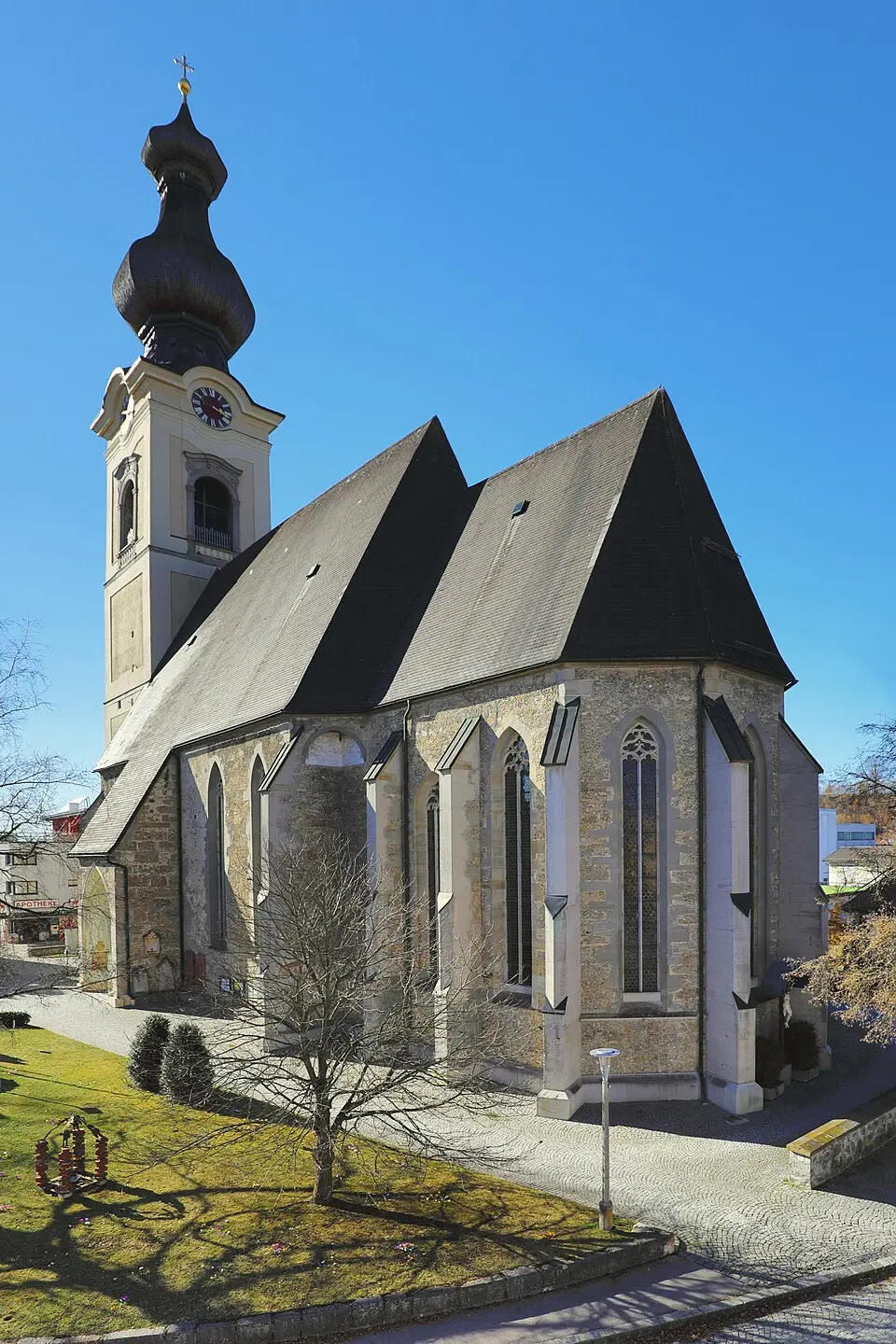 Bild: C.Stadler/Bwag (talk / email) · CC BY-SA 4.0 Pfarrkirche Vöcklamarkt