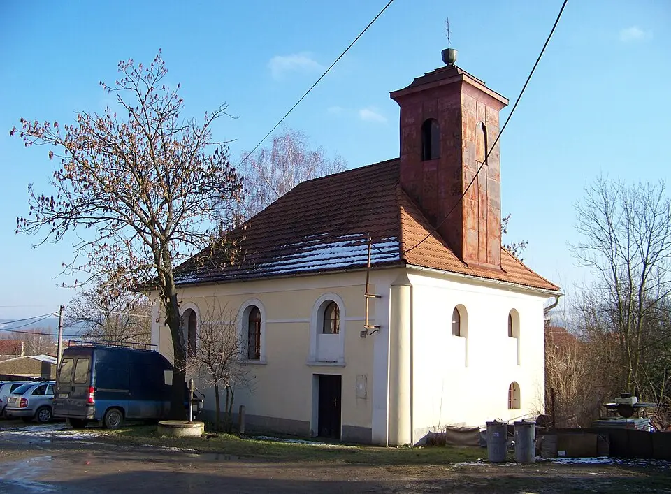 Husitský kostel ve Všeradicích