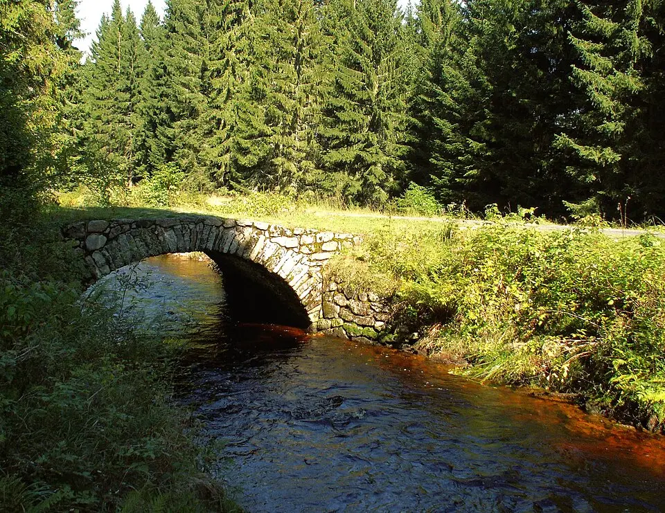Soubor plavebních kanálů na Šumavě