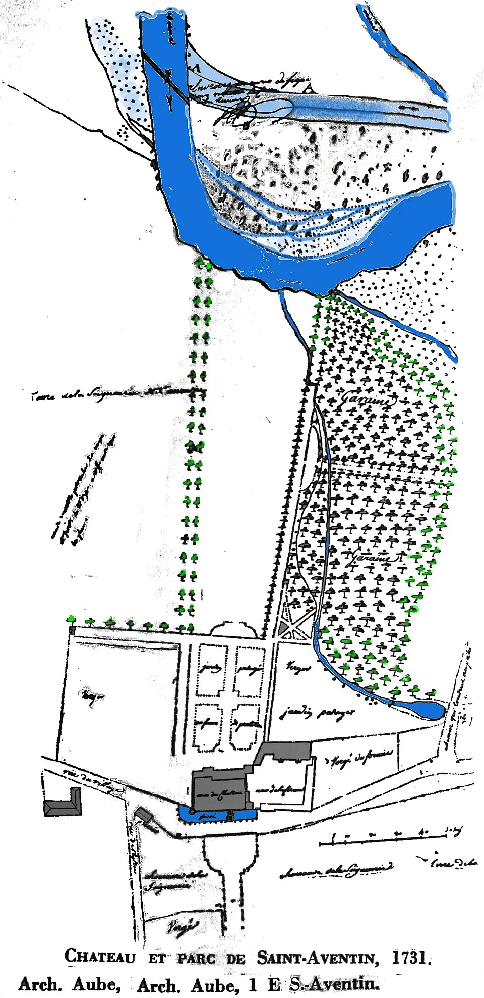 château de Saint-Aventin