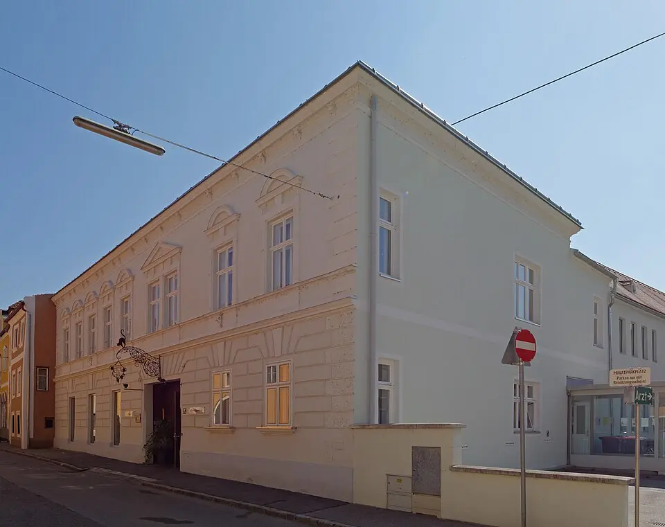 Bild: Robert Heilinger · CC BY-SA 3.0 Wohnhaus, sog. Vierzigerhaus