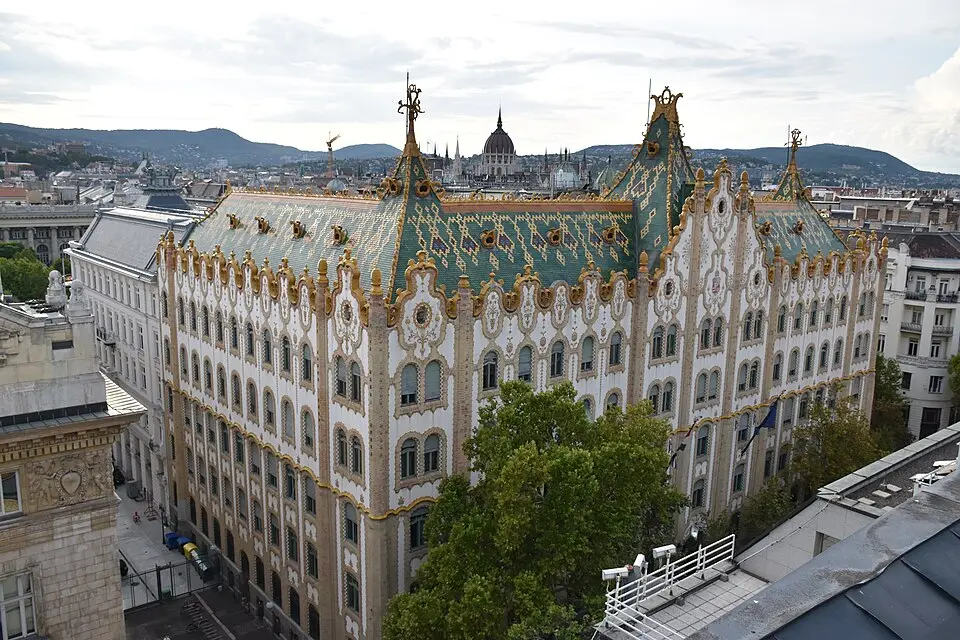 Former building of Postal Savings Bank Budapest