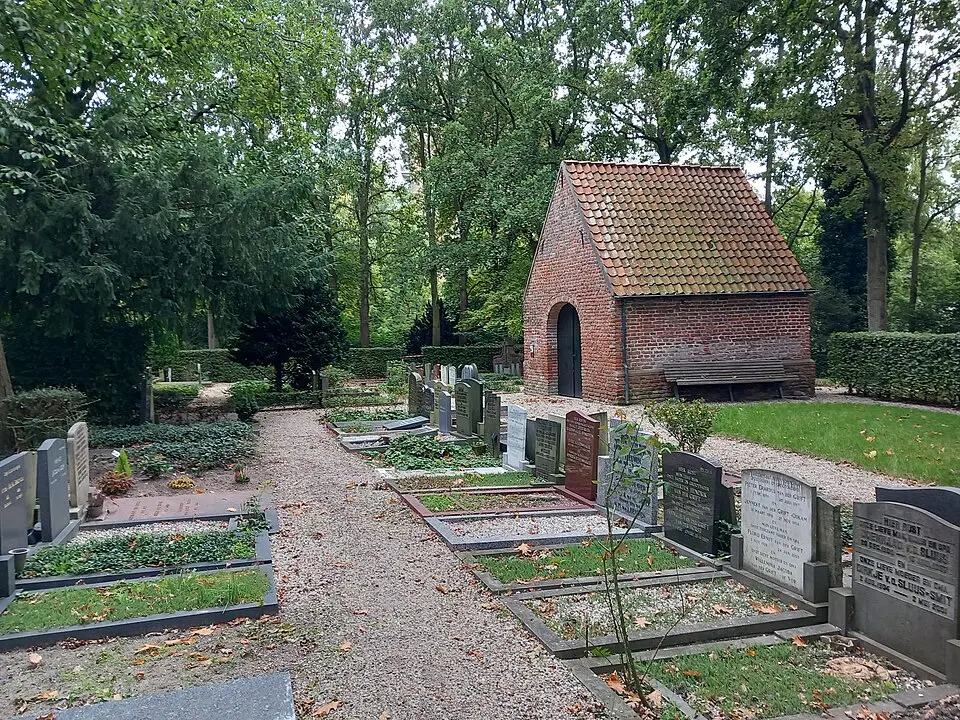 Terrein waarin overblijfselen van een vroeg-middeleeuwse kerk