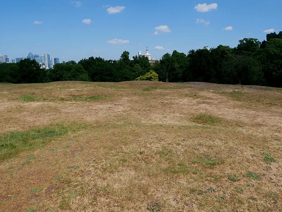 Anglo-Saxon cemetery in Greenwich Park