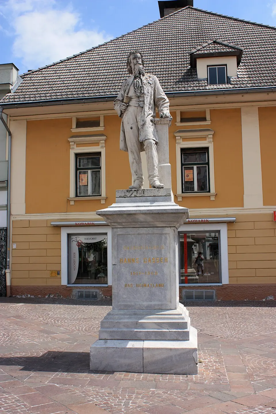 Slika: JJ55 · Public domain Persönlichkeitsdenkmal Hanns Gasser