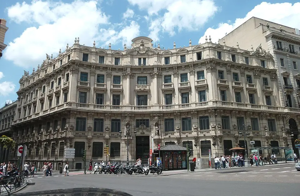 Former Banco Central Hispano headquarters