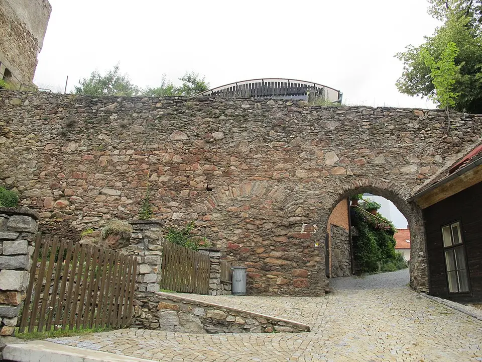City walls of Vimperk