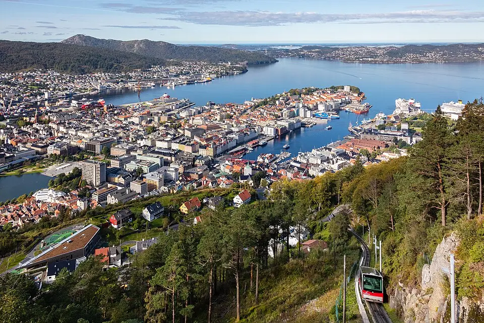 Hafen von Bergen