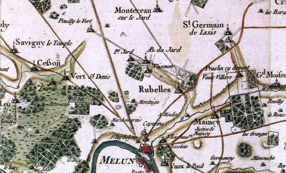 Image: Cassini · Public domain abbaye du Jard