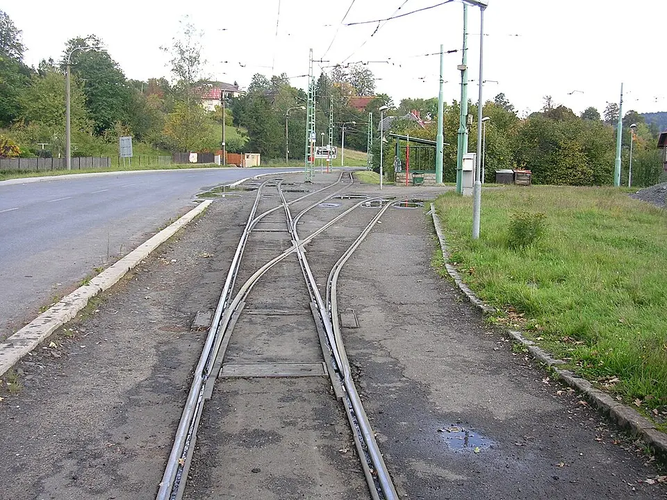 tramvajová trať Liberec - Jablonec