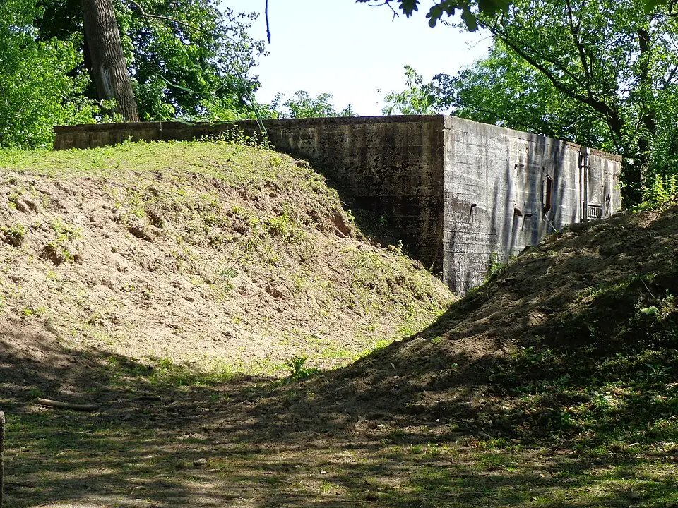 betonnen werken Fort Kijkuit