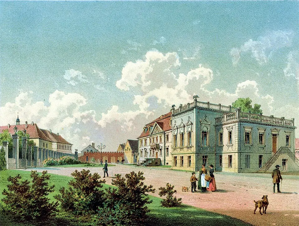 Bild: Alexander Duncker · Public domain Schloss Barby
