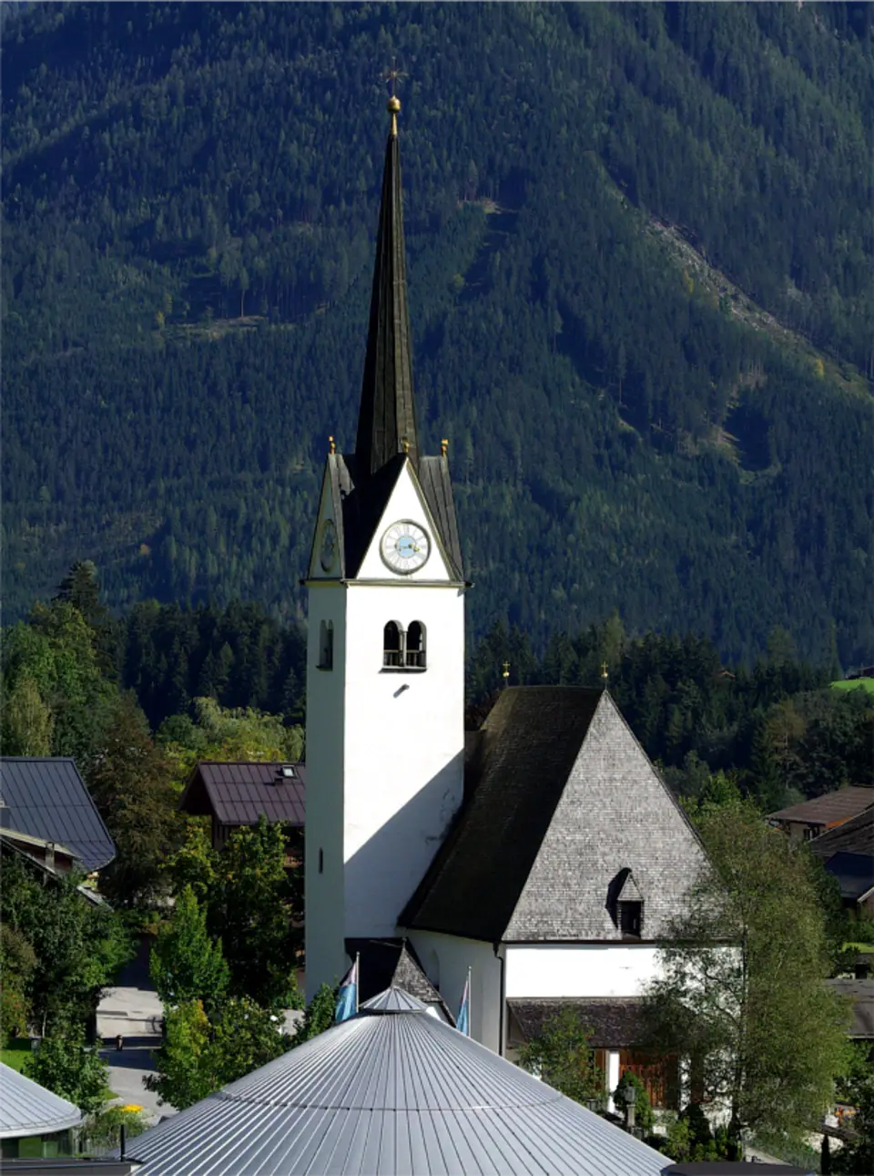 Bild: Pinzgauer (talk) · CC BY-SA 3.0 AT Pfarrkirche Wald im Pinzgau