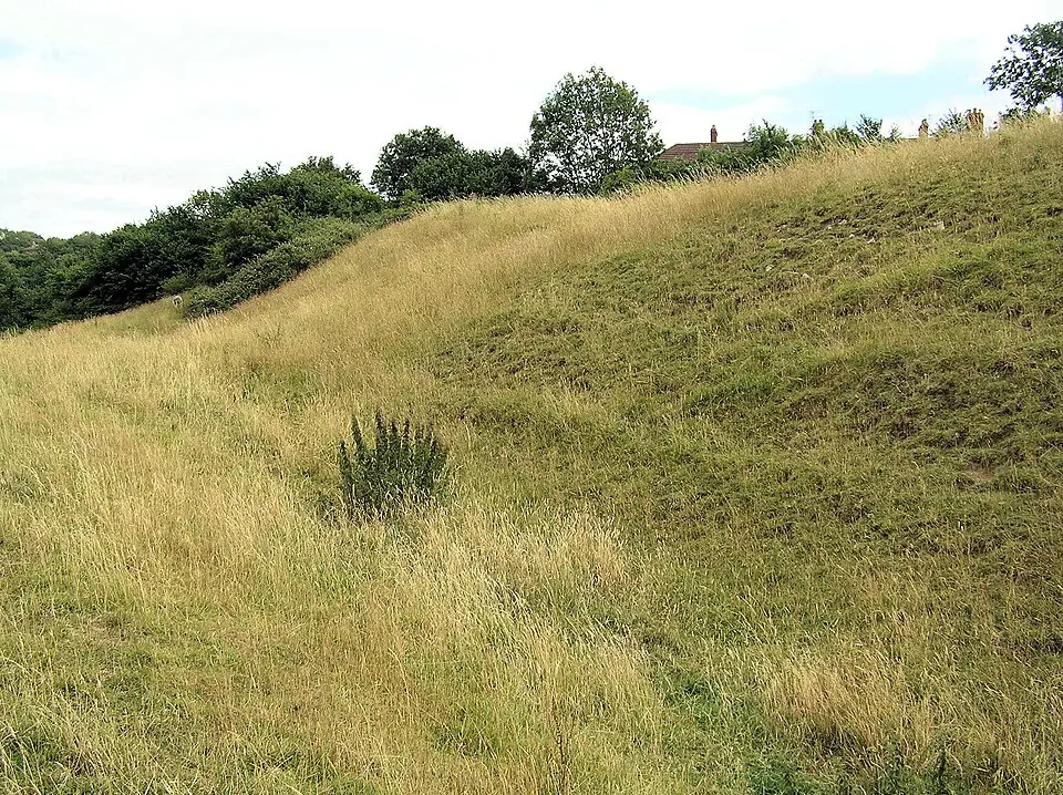 Part of the linear boundary known as the Wansdyke 420m south west of Barrowmead Cottage