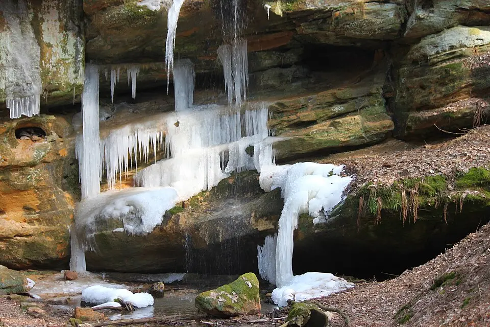 Wasserfall NW von Veitlahm