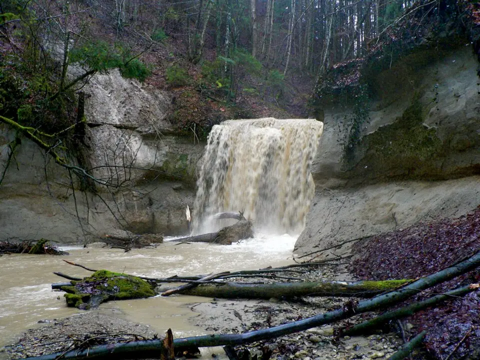 Wasserfall des Buttenmühlenbaches