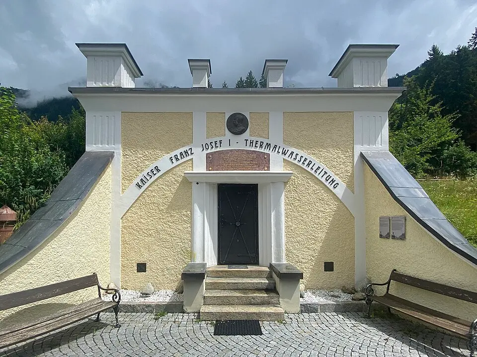 Wasserschloss der Kaiser-Franz-Josef-Thermal-Wasserleitung