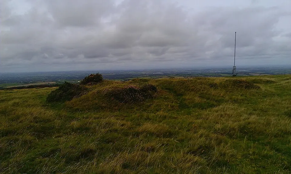 A round cairn on Watchet Hill