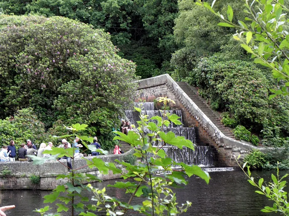 Obrázok: Michael Steele · CC BY-SA 2.0 Castle Carr Water Garden and Pumphouse