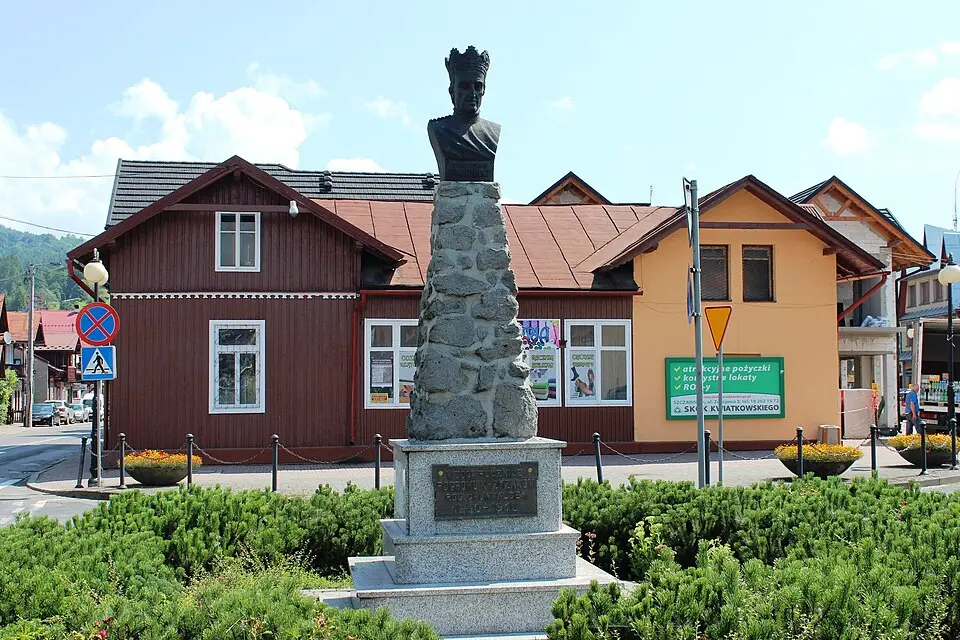 Pomnik Władysława Jagiełły w Krościenku nad Dunajcem