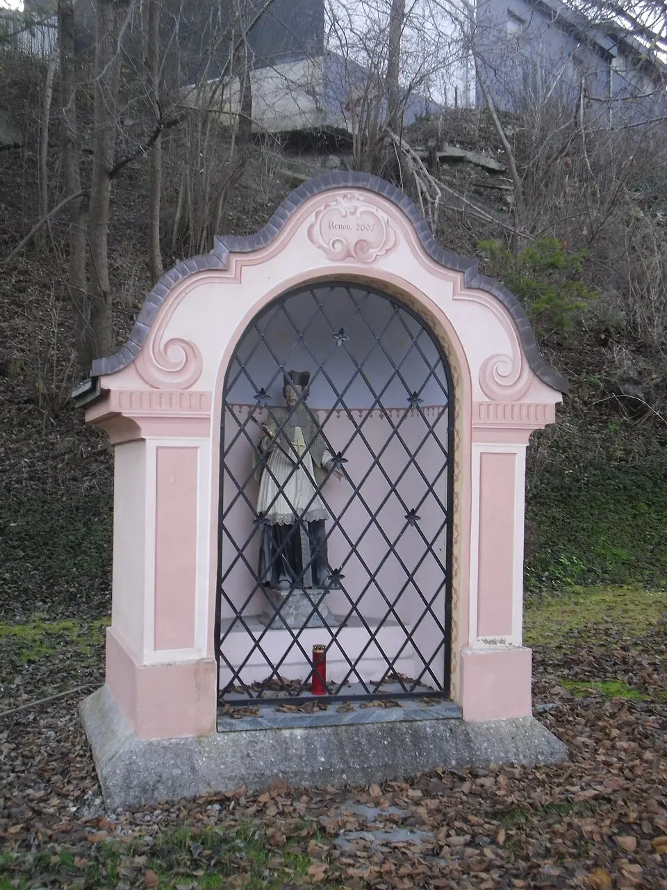 Wegkapelle hl. Johannes Nepomuk in Lehnbach