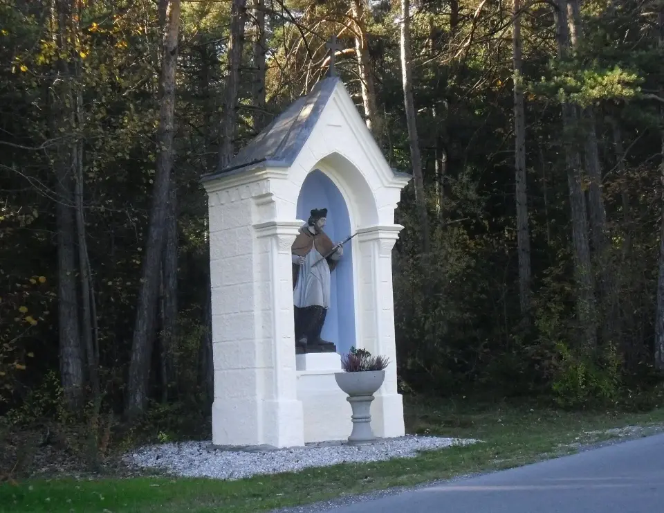 Wegkapelle hl. Johannes Nepomuk in Untermieming
