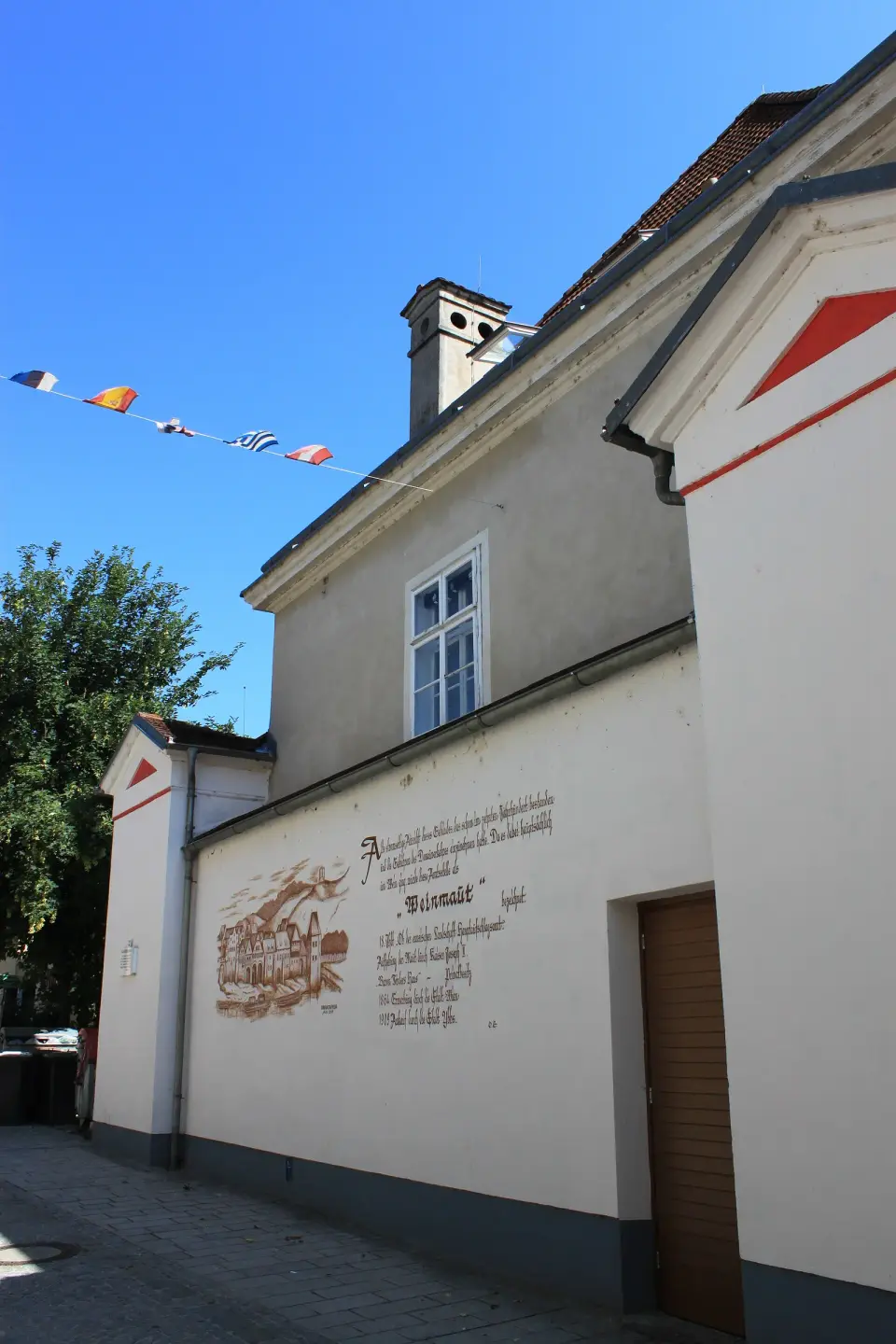 Ehem. Stadtburg/ehem. Weinmaut, Landesgendarmerieschule