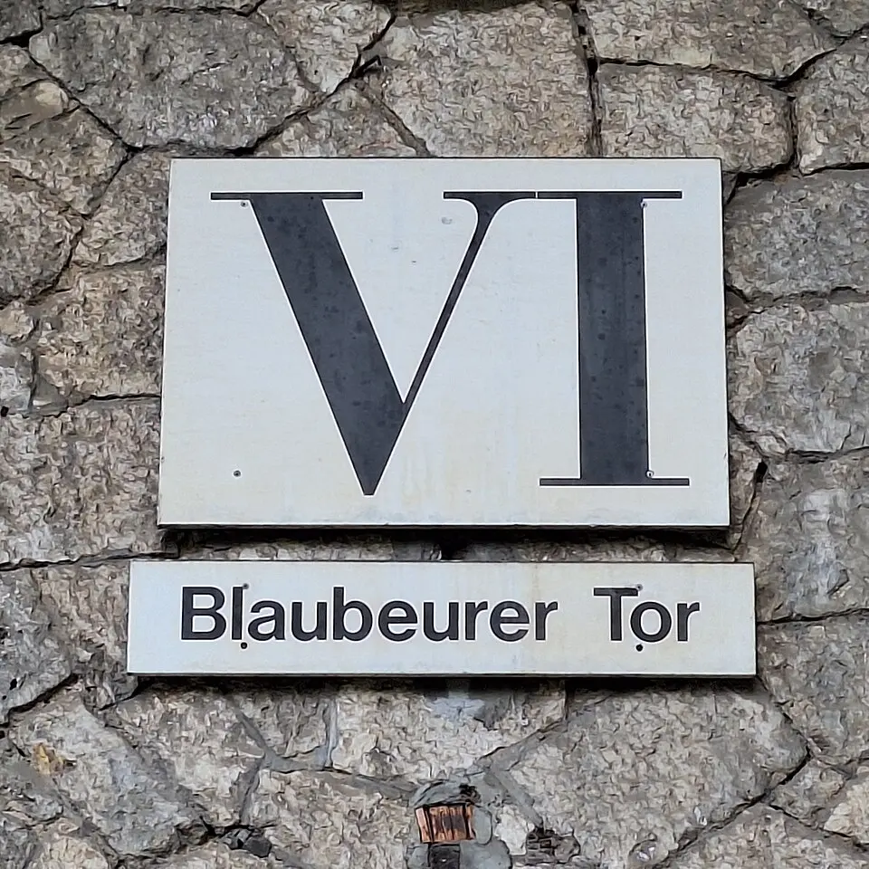 Werk VI (Courtine mit dem Blaubeurer Tor)