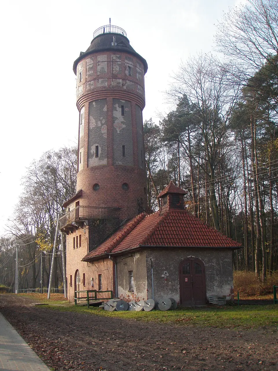 Wieża wodna w Kwidzynie na osiedlu Miłosna