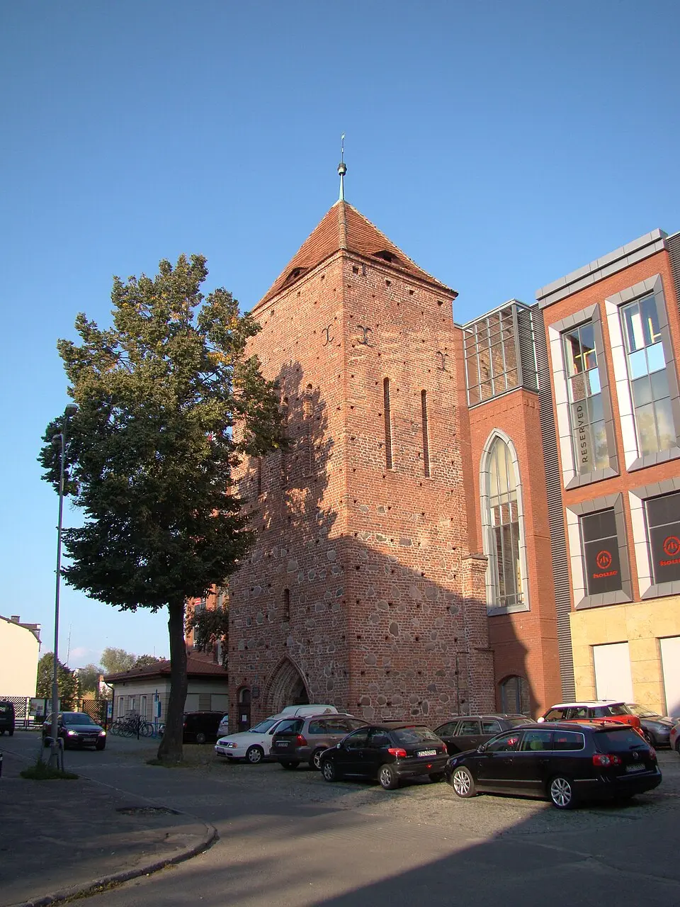 Wieża kościoła św. Mikołaja w Szczecinku