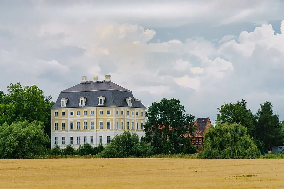 château baroque de Wiederau