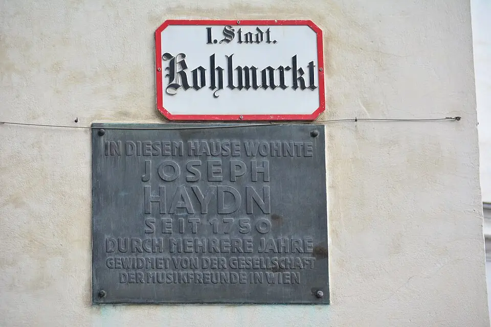 Gedenktafel für Joseph Haydn (Wien, Kohlmarkt 11)